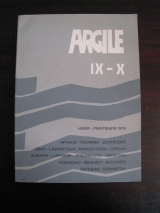 ARGILE.Numéro IX-X. Hiver-Printemps 1976. Maeght éditeur, Paris.