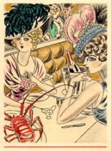 FARRERE, Claude. DULAC, Jean (illus.) Les petites alliées. Paris, L\'Atelier du Livre, 1932. Relié.