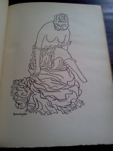 Rouveyre, André‎. ‎Parisiennes. Texte de Rémy de Gourmont‎. Leipzig, Ernst Rowohlt Verlag, 1912. Édition originale avec 33 dessins à pleine page