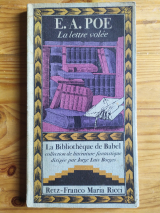 POE, Edgar Allan. La lettre volée. Retz-Franco Maria Ricci, La bibliothèque de Babel 11, 1979. Broché