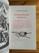 Collin de Plancy, Jacques. Dictionnaire infernal. Club du Libraire, 1963. Reliure de l\'éditeur