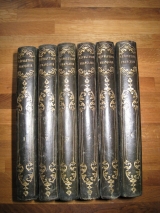 FERRAND, Jules. LAMARQUE, Jules (de) Histoire de la Révolution française, du Consulat, de l\'Empire, de la Restauration et de la Révolution de Juillet. Paris, D. Cavaillés, 1846. Six volumes, 30 planches gravées.