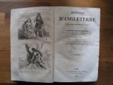 SAINT-PROSPER, Auguste. Histoire d\'Angleterre. Ouvrage orné d\'environ 46 belles planches gravées sur acier. Paris, À la Librairie universelle, 1846. Relié.