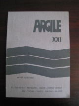 ARGILE. Numéro XXI. Hiver 1979-1980. Maeght éditeur, Paris.
