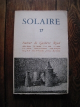SOLAIRE, n°17, Autour de Gustave ROUD, 1977, Pont-Saint-Esprit.