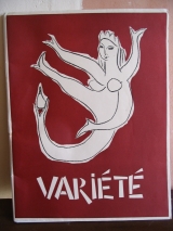 Variété. Revue française des Lettres et des Arts. Numéro 1. Paris, Imprimerie Henry Maillet, 1945. Illustré.